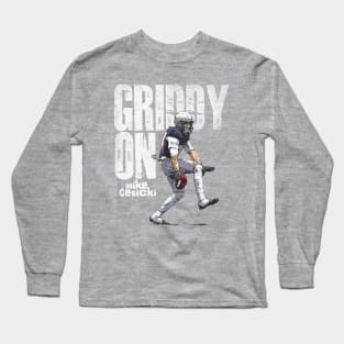 Mike Gesicki New England Griddy On Long Sleeve T-Shirt